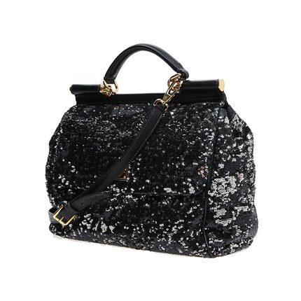 Dolce&Gabbana/杜嘉班纳正品15秋冬DGBB4382女士单肩斜挎手提包 Dolce&Gabbana/杜嘉班纳正品15秋冬DGBB4382女士单肩斜挎手提包