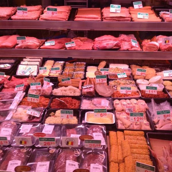 Photo taken at Colruyt by David T. on 11/24/2012