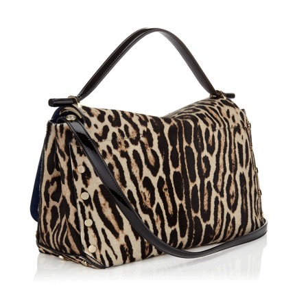 Jimmy Choo周仰杰16新款小马毛豹纹手袋手提包时尚LOCKETTMRDX Jimmy Choo周仰杰16新款小马毛豹纹手袋手提包时尚LOCKETTMRDX