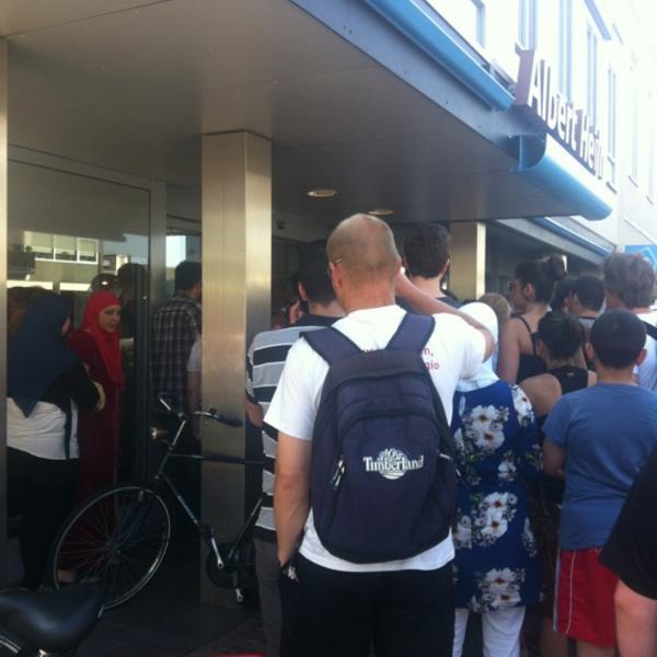 Photo taken at Albert Heijn by Katinka N. on 5/27/2012