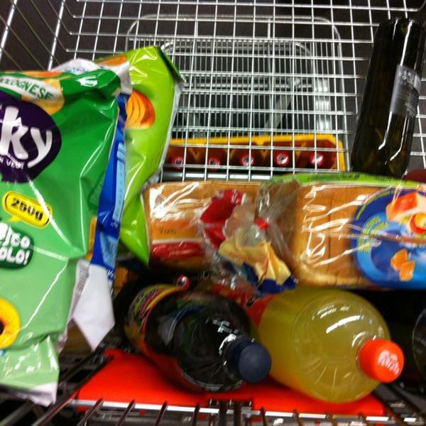 Photo taken at Colruyt by Bas L. on 8/24/2012