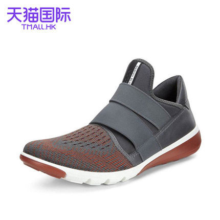 爱步ecco男鞋休闲鞋套脚透气2016新款英国直邮860504U