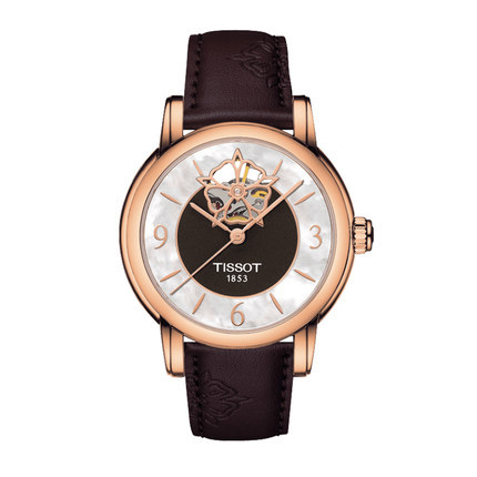 新品 全球联保 天梭心媛系列手表自动机械女表T050.207.37.117.04