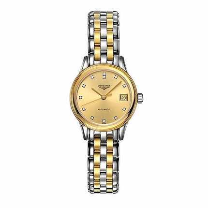 瑞士手表 浪琴Longines军旗系列手表女表机械表 L4.274.3.37.7