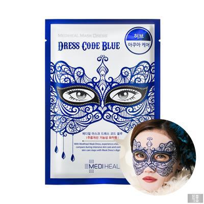 【韩贵人】Mediheal Clinie 韩国可莱丝蓝魅女王深层补水面膜 单片 【韩贵人】Mediheal Clinie 韩国可莱丝蓝魅女王深层补水面膜 单片