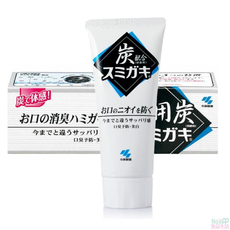 日本小林制药Kobayashi 黑炭美白牙膏100G