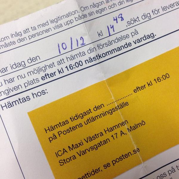 Photo taken at ICA Maxi by Petter P. on 12/17/2013