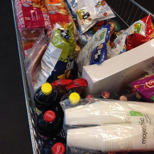 Photo taken at Colruyt by Benjamin C. on 12/31/2013