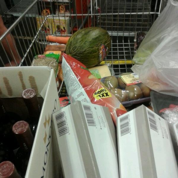 Photo taken at Colruyt by Annick J. on 8/29/2012