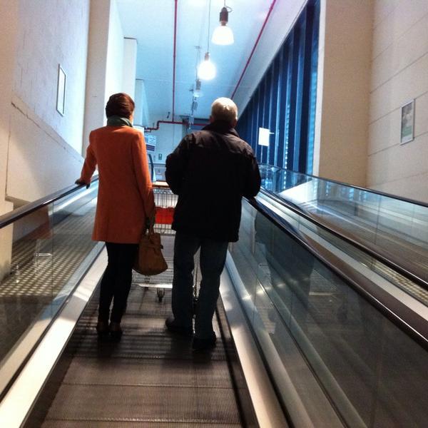 Photo taken at Colruyt by Carine B. on 12/27/2013