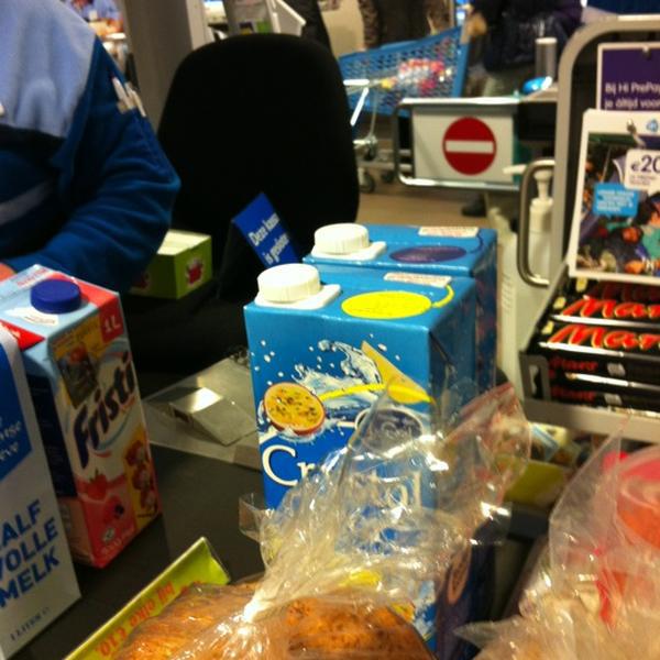 Photo taken at Albert Heijn by Richie P. on 10/19/2012-荷兰南荷兰省海牙魏玛街118号 Photo taken at Albert Heijn by Richie P. on 10/19/2012