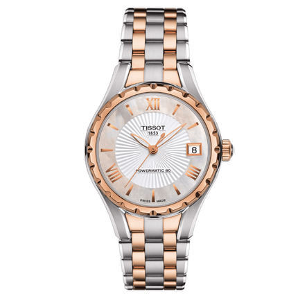 新品天全球联保 天梭LADY系列 T072.207.22.118.01 自动机械女表