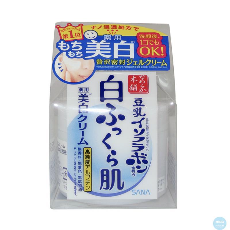 日本进口sana莎娜豆乳白皙保湿滋润霜 面霜 保湿补水50g