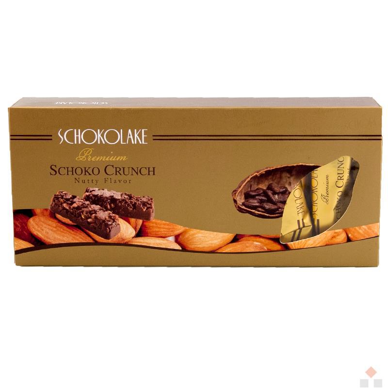 巧克力云庄Chocolate snack 坚果牛奶巧克力脆条(154g/14入)*2盒