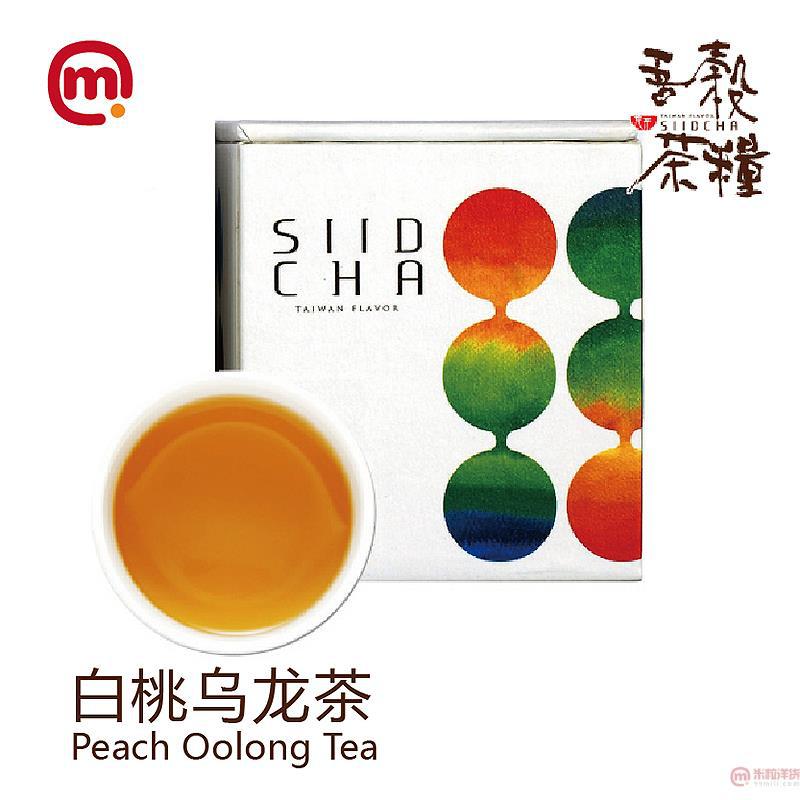中国台湾 SIIDCHA-吾谷茶粮谷茶饮品系列(白桃乌龙茶)-12入/盒