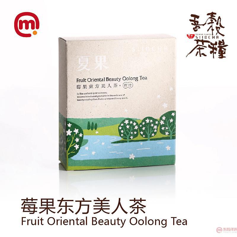 中国台湾 SIIDCHA-吾谷茶粮擂茶饮品系列(莓果东方美人茶)-6入/盒