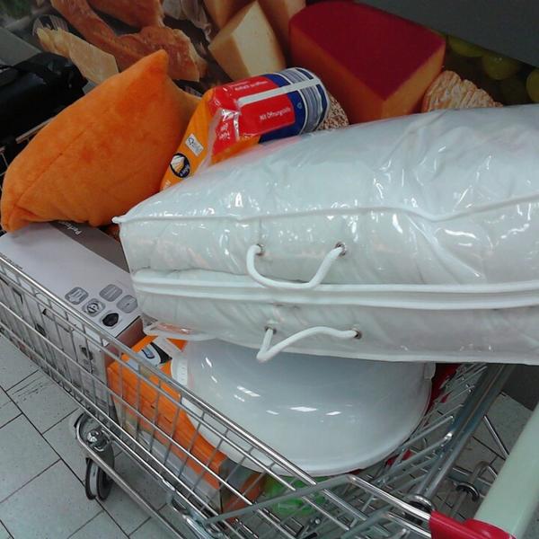 Photo taken at Kaufland by Tierchen C. on 8/31/2013