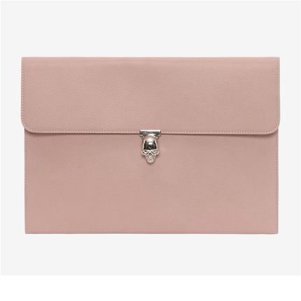 正品直邮2016新款Alexander McQueen麦昆女包牛皮手拿包35870004