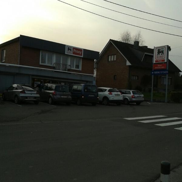 Photo taken at Proxy Delhaize by Nicole-Hortense R. on 1/31/2014