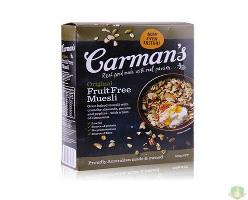 CARMANS 原味无水果什锦麦片【澳洲直邮】