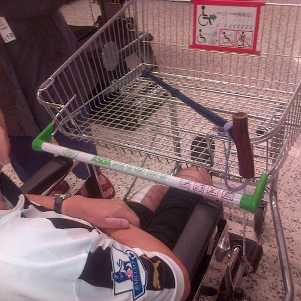 Photo taken at ASDA by Trace F. on 8/9/2013