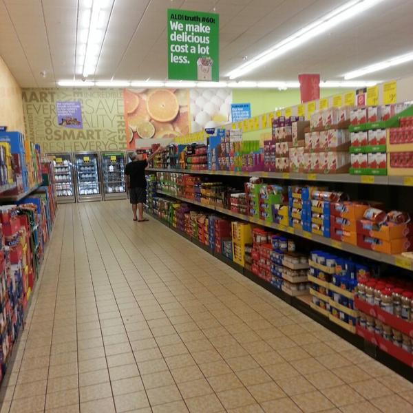 Photo taken at ALDI Food Market by Cat M. on 4/25/2014