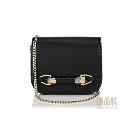 正品jimmy choo周仰杰2016新款女包时尚真皮翻盖单肩包 ZADIESTQ
