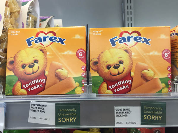 Farex 磨牙棒 Farex 磨牙棒