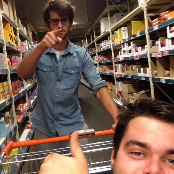 Photo taken at Colruyt by Tim V. on 10/26/2013