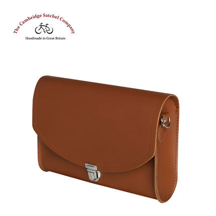 CambridgeSatchel英国pushlock系列大号复古色斜挎包