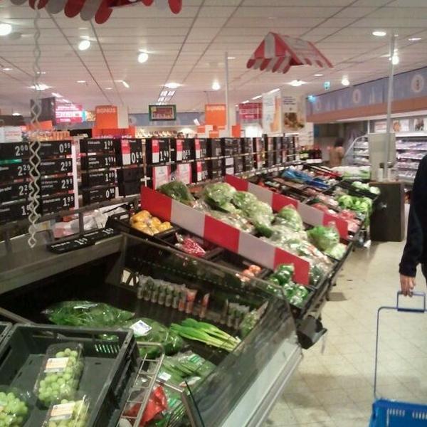 Photo taken at Albert Heijn by Jasper E. on 5/3/2012