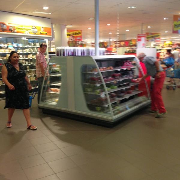 Photo taken at Albert Heijn by Jeroen P. on 6/18/2013