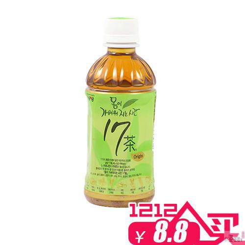 南洋17茶饮料 无糖无卡路里全智贤代言340ML 南洋17茶饮料 无糖无卡路里全智贤代言340ML