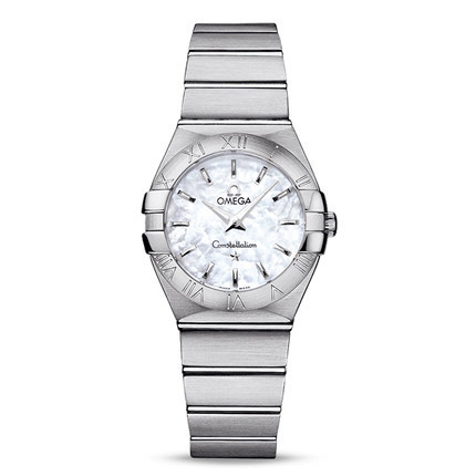 新品 全球联保欧米茄星座系列 石英女表123.10.27.60.05.001 正品