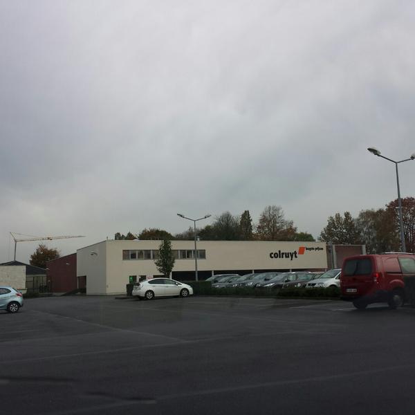 Photo taken at Colruyt by Hans V. on 11/12/2014