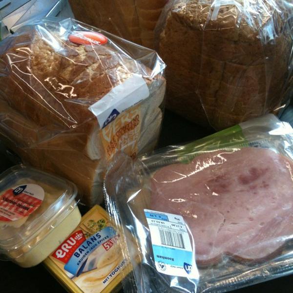 Photo taken at Albert Heijn by Frank v. on 2/10/2012