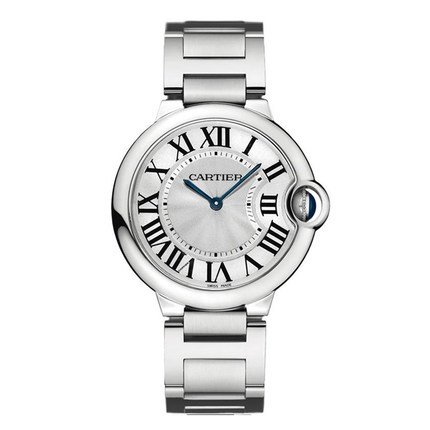 8折现货全球联保 卡地亚Cartier蓝气球系列手表 石英男表W69011Z4