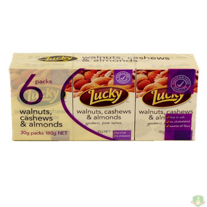 LUCKY 好运 六小盒装 综合坚果【澳洲直邮】