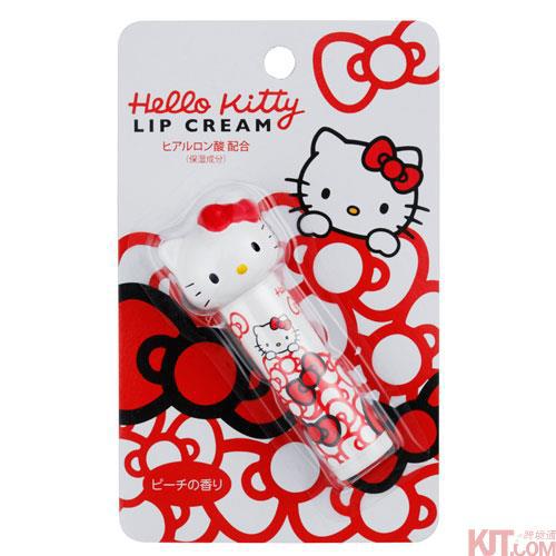 日本 Hello Kitty 樱桃味 護唇膏 潤唇膏 修护滋润 4g