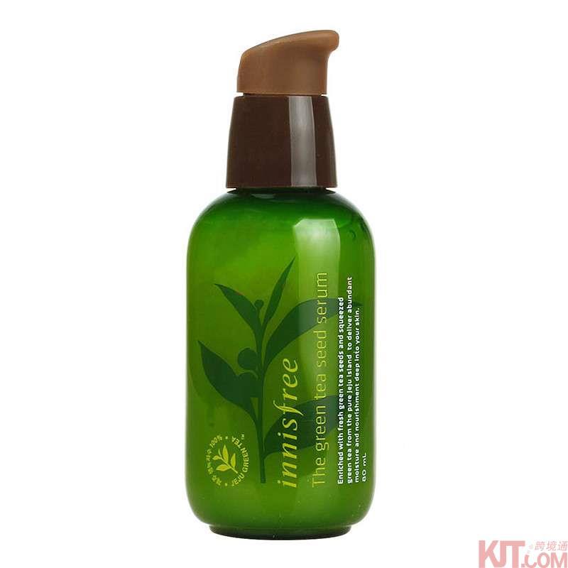 韩国 innisfree悦诗风吟 绿茶籽精粹水分菁露 绿茶籽保湿精华露 80ml 韩国 innisfree悦诗风吟 绿茶籽精粹水分菁露 绿茶籽保湿精华露 80ml