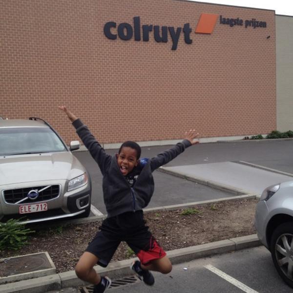 Photo taken at Colruyt by Sanzy I. on 7/3/2012