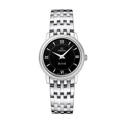 瑞士手表  欧米茄Omega手表女 石英表 钢带 424.10.27.60.01.001