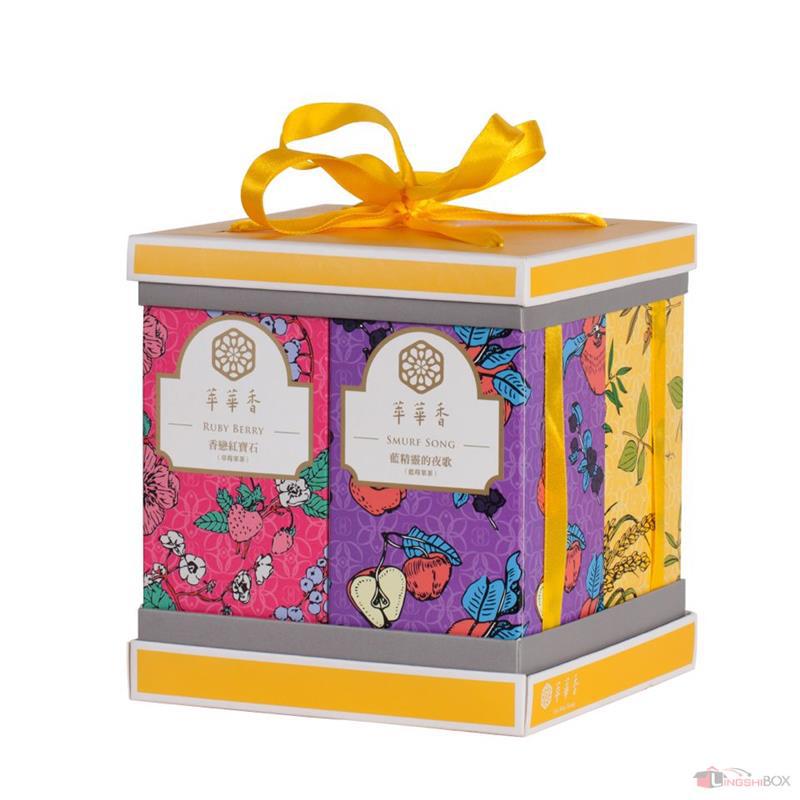 台湾 萃华香 经典综合果茶礼盒 280g/盒