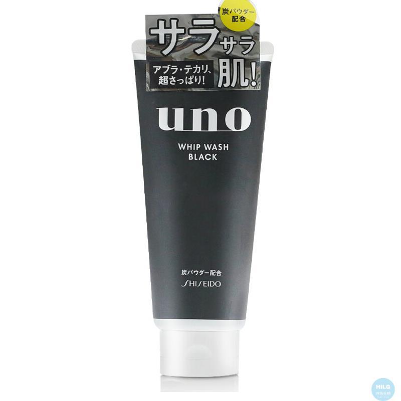 日本资生堂 UNO吾诺碳强劲爽控油洁面/洗面奶 黑色 日本资生堂 UNO吾诺碳强劲爽控油洁面/洗面奶 黑色