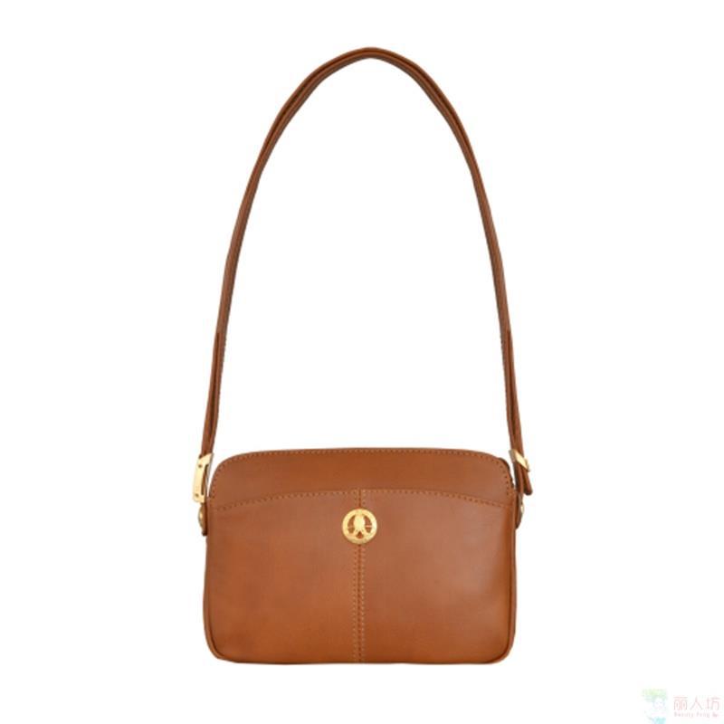 POURCHET 法国宝榭Auteuil系列 单肩小包 驼色 512