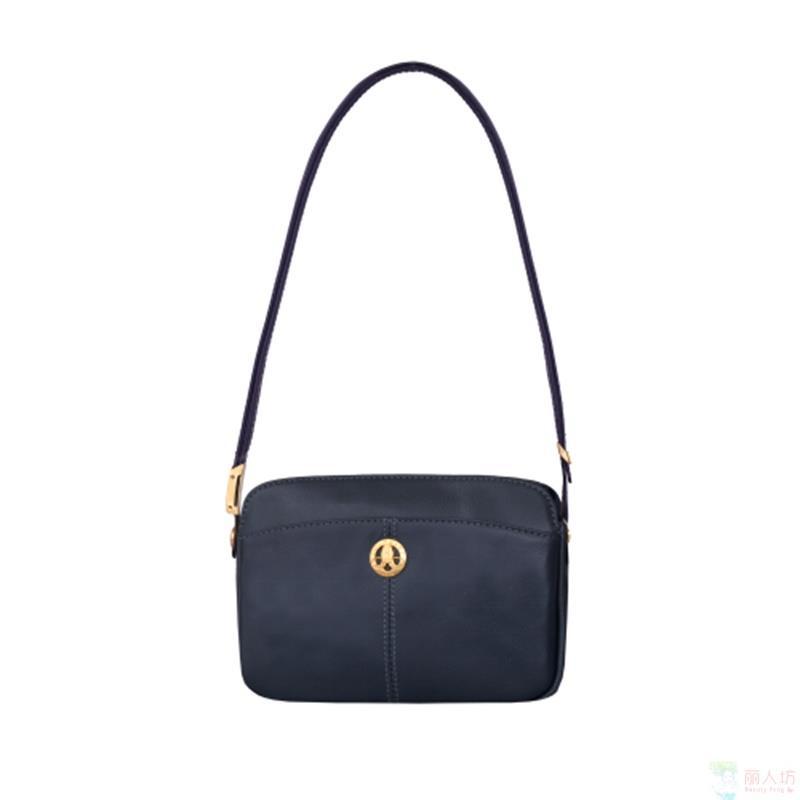 POURCHET 法国宝榭Auteuil系列 单肩小包 深蓝色 512