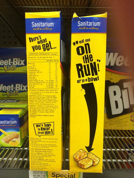 澳大利亚进口即食麦片-Sanitarium即食谷物营养麦片510g