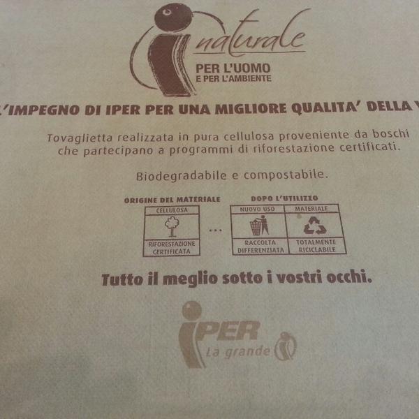 Photo taken at Centro Commerciale Iper by Gian G. on 3/25/2013