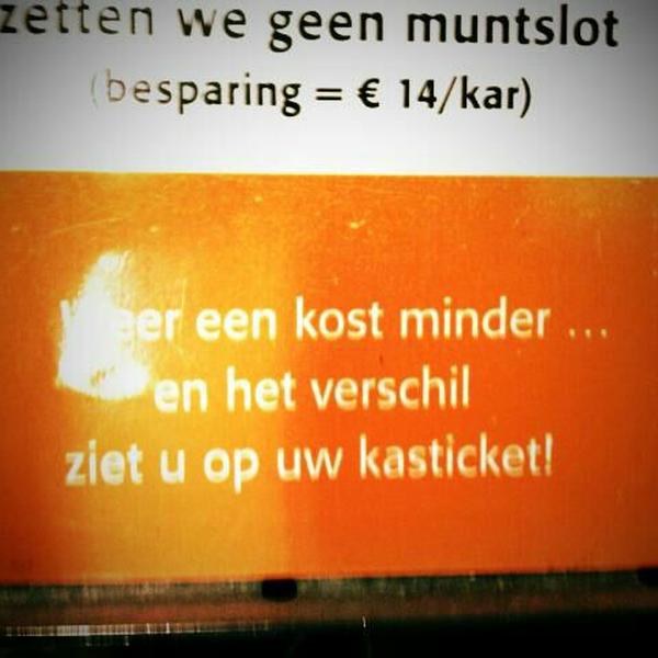 Photo taken at Colruyt by Stein R. on 11/25/2011