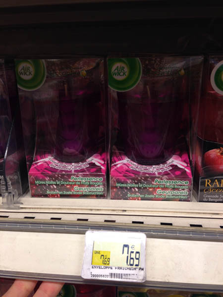 airwick薰衣草果冻蜡烛